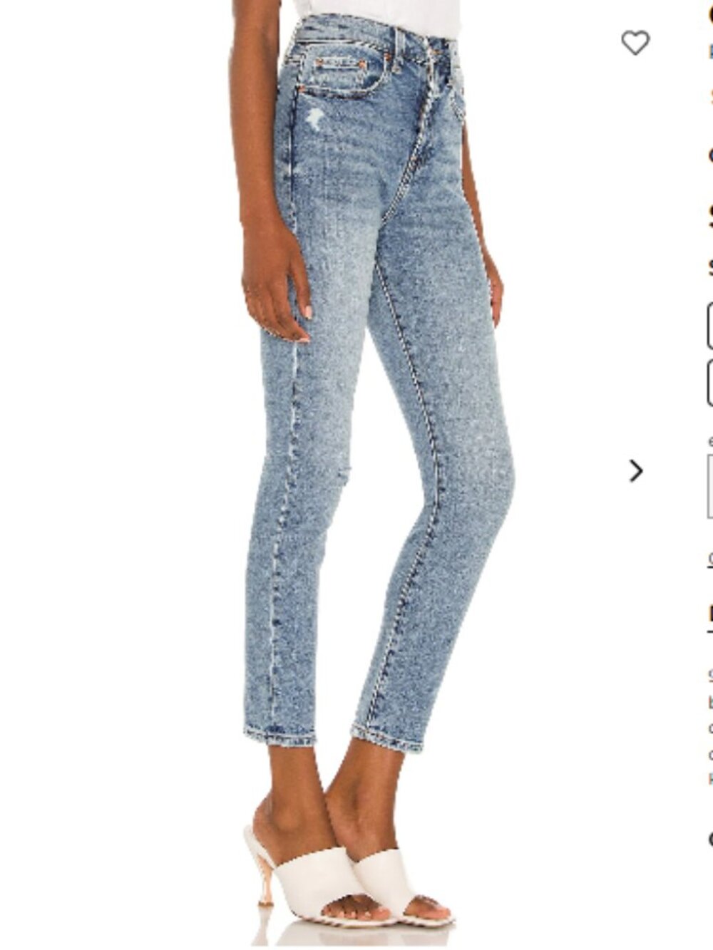 Pistola Cara High Rise Vintage Skinny Jeans in Emerson